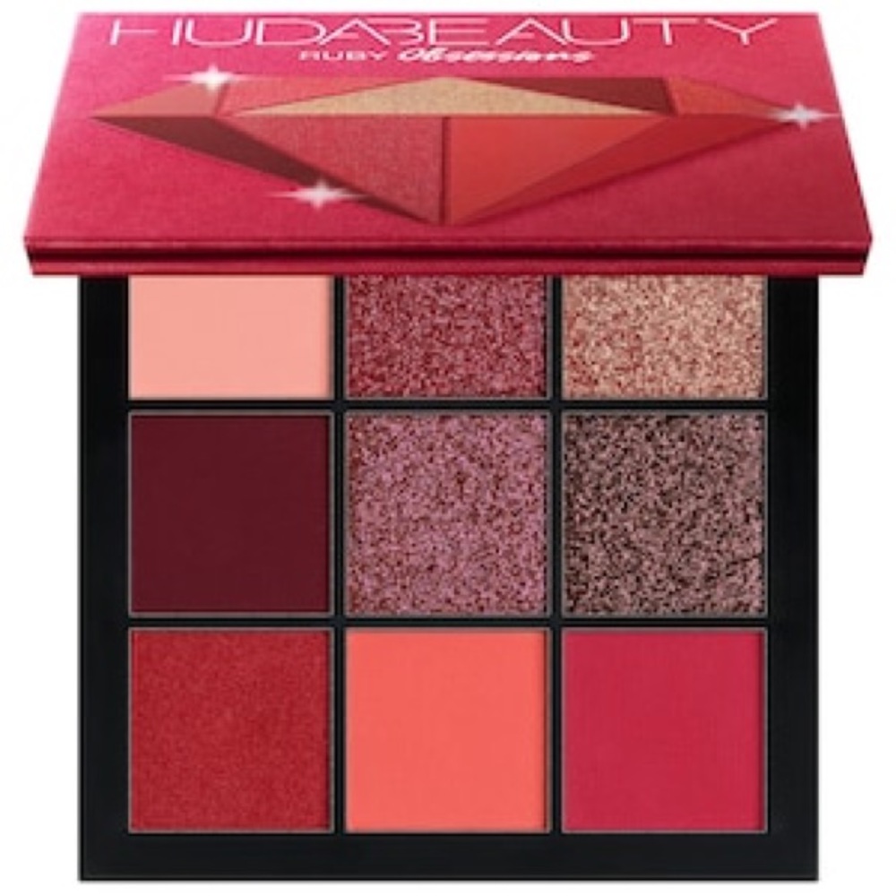 HUDA BEAUTY RUBY OBSESSIONS PALETTE! Never opened